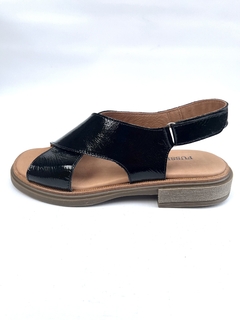 Sandalia de cuero charol Fussbett (2210) - comprar online