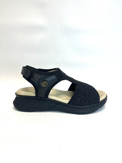 Sandalia de cuero y lycra Keady (7010) - comprar online