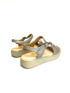 Sandalia de cuero Gina Ferrari (303) - Calzados Miguel Angel - Zapatos de cuero
