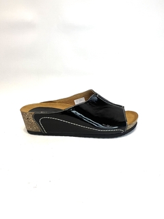 Chinela de cuero Fussbett (6415)
