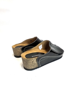 Chinela de cuero Fussbett (6415) - Calzados Miguel Angel - Zapatos de cuero