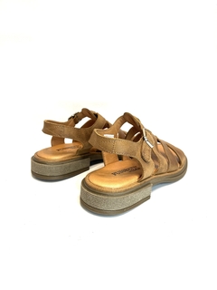 Sandalia de cuero Fussbett (2220) - Calzados Miguel Angel - Zapatos de cuero