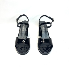 Sandalia de cuero charol Barbieri (25-730) - comprar online
