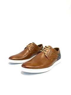 Náutico acordonado de cuero Cavatini H (70-5702)