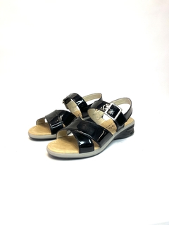 Sandalia de cuero charol Madero (913) - comprar online