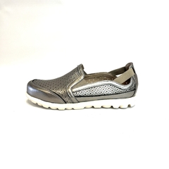 Pancha de cuero calada Penelope (917) - comprar online