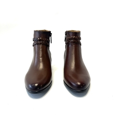 Bota de cuero Cavatini (42-3190) castagno en internet