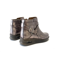 Bota de cuero Cavatini (52-1764) peltre - comprar online