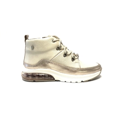 Botita de cuero Cavatini (41-2562) latte