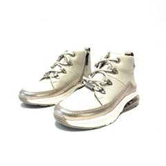 Botita de cuero Cavatini (41-2562) latte - comprar online