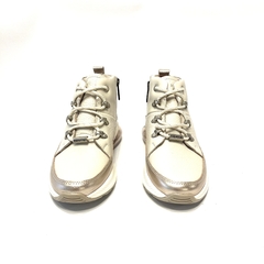 Botita de cuero Cavatini (41-2562) latte - Calzados Miguel Angel - Zapatos de cuero