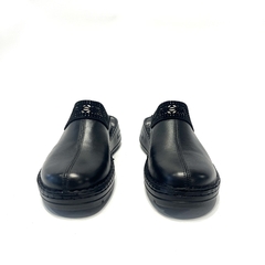 Zueco de cuero Cavatini (50-2203) negro - Calzados Miguel Angel - Zapatos de cuero
