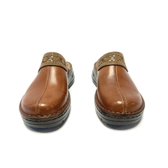 Zueco de cuero Cavatini (50-2203) suela - comprar online
