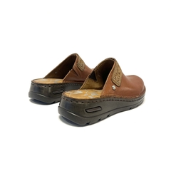 Zueco de cuero Cavatini (50-2203) suela - Calzados Miguel Angel - Zapatos de cuero