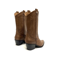 Bota texana de cuero Micadel (Troya) bisonte en internet