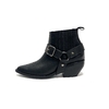 Bota texana de cuero Barbieri (25-525) negro