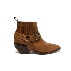 Bota texana de cuero Barbieri (25-525) Brandi oxido