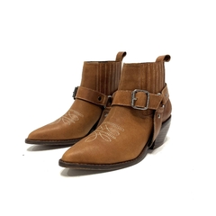 Bota texana de cuero Barbieri (25-525) Brandi oxido - comprar online