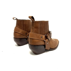 Bota texana de cuero Barbieri (25-525) Brandi oxido - tienda online