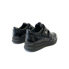 Zapatilla de cuero Penelope (1234) negro/ch. - Calzados Miguel Angel - Zapatos de cuero