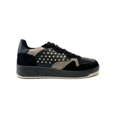 Zapatilla de cuero Micadel (Bloom) negro - comprar online