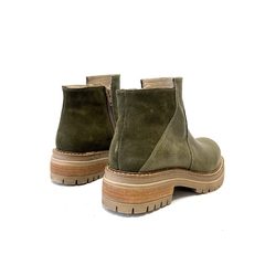 Bota de cuero Penelope (1296) verde en internet