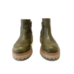 Bota de cuero Penelope (1296) verde - comprar online