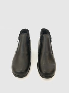 Bota de cuero con cierres Gina Ferrari (153) - comprar online