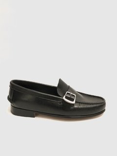 Mocasín de cuero con hebilla Fer (700)