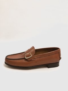 Mocasín de cuero con hebilla Fer (700)