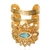 Bracelete Flor de Mandacaru Ouro Vintage