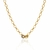 Colar Waves Claudia Arbex Ouro Vintage