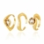 Anel Kit Waves Claudia Arbex Ouro Vintage