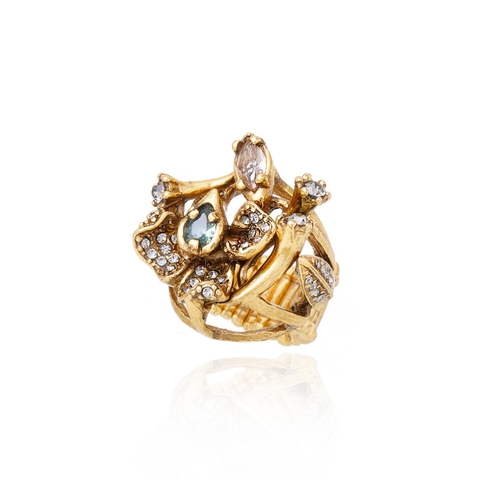 Anel Ástrea Claudia Arbex Ouro Vintage - comprar online