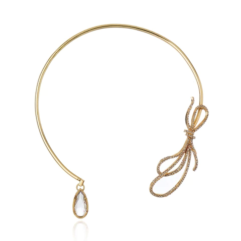 Chocker Afeto Claudia Arbex Ouro Vintage - comprar online