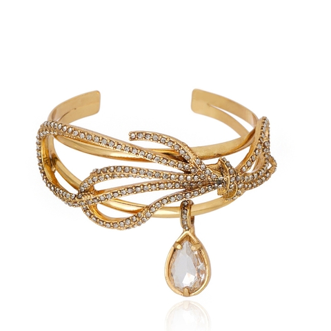 Bracelete Afeto Claudia Arbex Ouro Vintage - comprar online