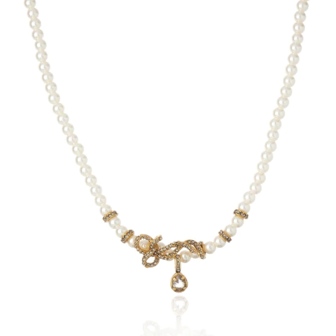Colar Afeto Claudia Arbex Ouro Vintage - comprar online