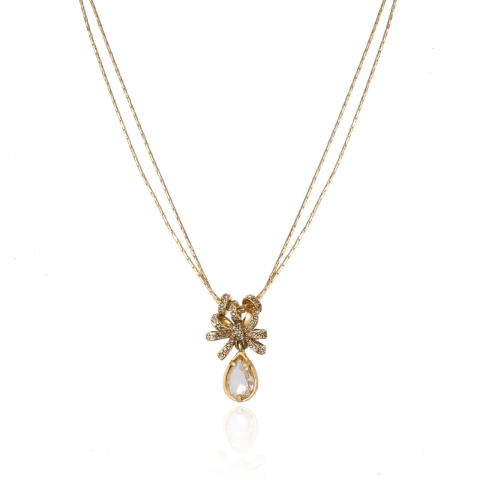 Colar Afeto Claudia Arbex Ouro Vintage - comprar online