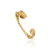 Ear Cuff Line Organic Claudia Arbex Ouro Vintage - comprar online