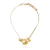 Colar Line Organic Claudia Arbex Ouro Vintage - comprar online