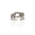 Anel Rock Lovers Claudia Arbex Prata Vintage - comprar online