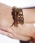 Pulseira Rock Lovers Claudia Arbex Ouro Vintage - comprar online
