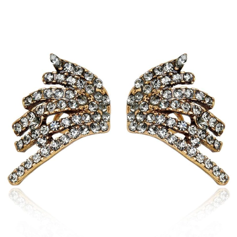 Brinco Liberdade Claudia Arbex Ouro Vintage