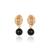 Brinco Flor de Mandacaru Ouro Vintage
