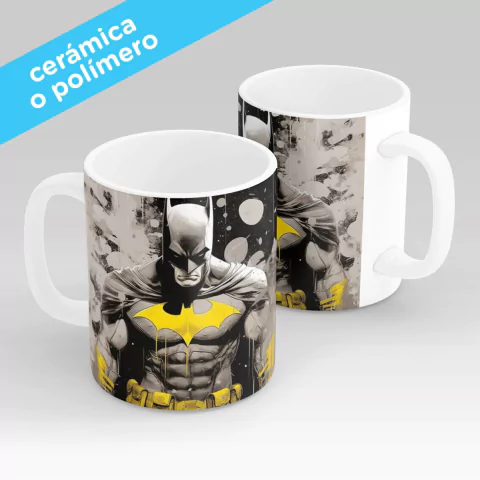 Taza sublimada - Batman - 04 / cerámica o polímero
