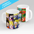 Taza sublimada - Dragon Ball Z - 03 / cerámica o polímero