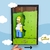 Cuadro súper 3D con movimiento Homero Simpson - arbustos