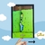 Cuadro súper 3D con movimiento Homero Simpson - arbustos en internet
