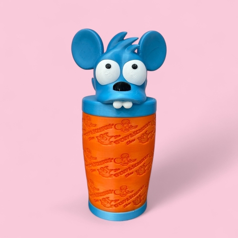 Vaso impreso 3D Daly/Itchy - Los Simpson