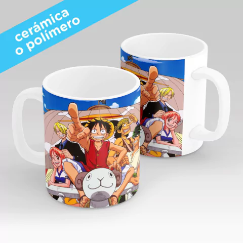 Taza sublimada - One Piece - 06 / cerámica o polímero